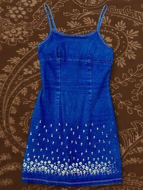 90s Denim Mini Dress